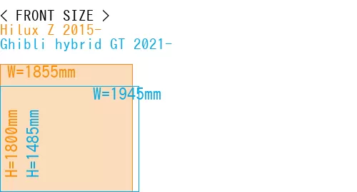 #Hilux Z 2015- + Ghibli hybrid GT 2021-